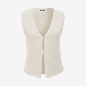 Rumored Prince Street Top Ecru